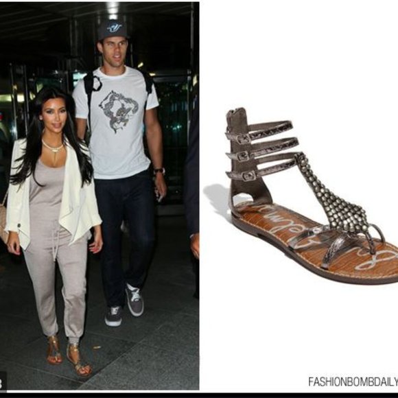 Sam Edelman Gilda Gladiator Strap Sandals - Picture 4 of 4